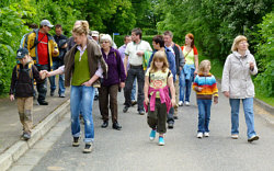 Die gefhrte Wanderung um Steigra am 19.05.2012